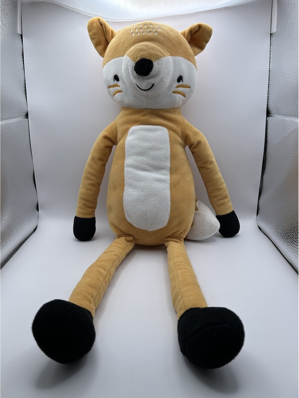 Marmalade Long-Limbed Tan Fox Plush